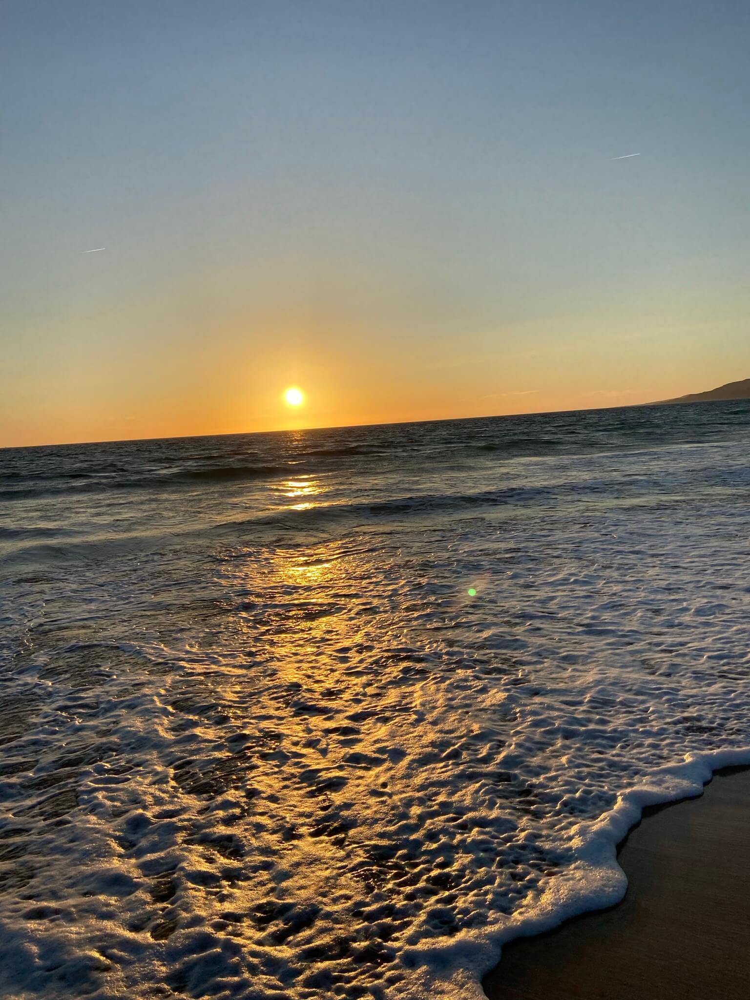 Zonsondergang in Tarifa